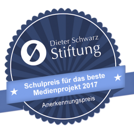 5.000€ Schulpreis für das beste Medienprojekt 5.000€ Schulpreis für das beste Medienprojekt
