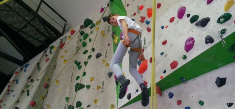 Klettern und Parcours