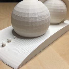 3D-Druck eines Planetenmodells