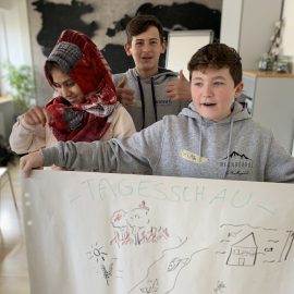Schüler machen auf den Klimawandel aufmerksam Schüler machen auf den Klimawandel aufmerksam