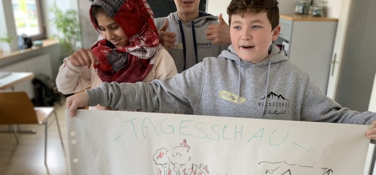 Schüler machen auf den Klimawandel aufmerksam Schüler machen auf den Klimawandel aufmerksam