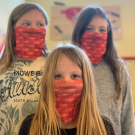 Förderverein spendet 200 Masken Förderverein spendet 200 Masken