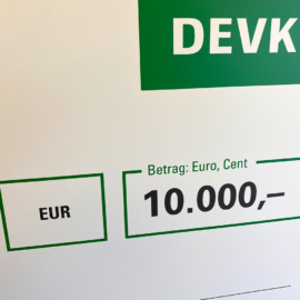 10.000€ Spende für die Hardbergschule 10.000€ Spende für die Hardbergschule