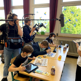 Die Hardbergschule im neuen Videospot des Landes Die Hardbergschule im neuen Videospot des Landes