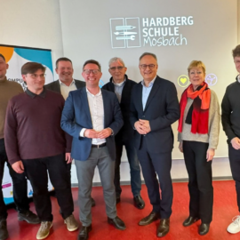 Ehemaliger Kultusminister Stoch zu Besuch Ehemaliger Kultusminister Stoch zu Besuch